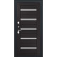 Входная дверь - Luxor - 13 СБ-1 (ст. белое, 16мм, венге)