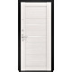 Входная дверь - Модель Luxor - 48 СБ-1 (лак. белое, 16мм, беленый дуб)