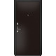 Входная дверь - Luxor - 3b Прямая (16мм, венге)